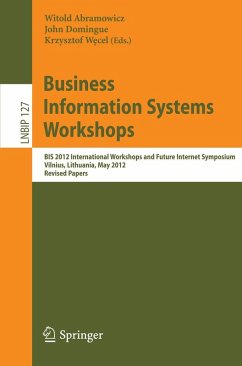 Cover Business Information Systems Workshops