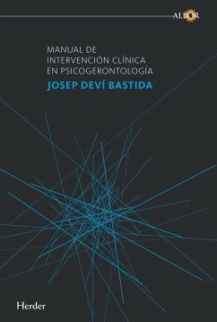 Manual de intervención clínica en psicogerontología - Deví Bastida, Josep