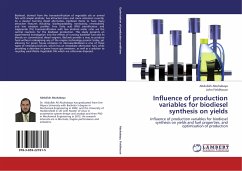 Influence of production variables for biodiesel synthesis on yields