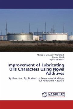 Improvement of Lubricating Oils Characters Using Novel Additives - El-Mekabaty Mohamed, Ahmed;Habib, Osman;Tharawat, Raghda
