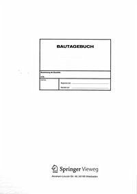 Bautagebuch - Daub, W.