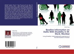 Baseline Information on Dalits With Disability in M-Ward, Mumbai - Pegu, Bikash