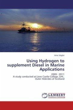 Using Hydrogen to supplement Diesel in Marine Applications