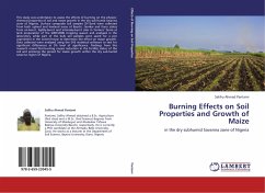 Burning Effects on Soil Properties and Growth of Maize