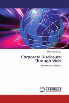 Corporate Disclosure Through Web - Singh, Manjinder