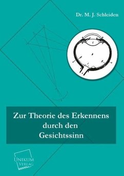 Zur Theorie des Erkennens durch den Gesichtssinn - Schleiden, Matthias J.
