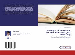 Prevalence of Salmonella isolated from retail goat meat shop
