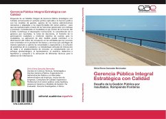Gerencia Pública Integral Estratégica con Calidad - Gonzalez Bermudez, Silvia Elena