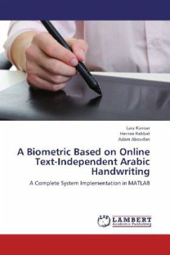A Biometric Based on Online Text-Independent Arabic Handwriting