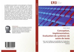 Conception, Implémentation, Evaluation de systèmes de saisie de texte - Raynal, Mathieu