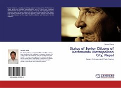 Status of Senior Citizens of Kathmandu Metropolitan City, Nepal - Rana, Ramesh