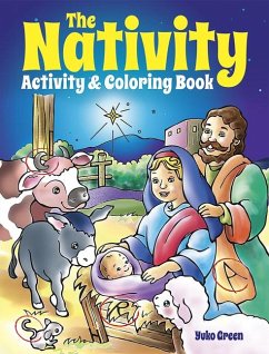 The Nativity Activity & Coloring Book - Green, Yuko