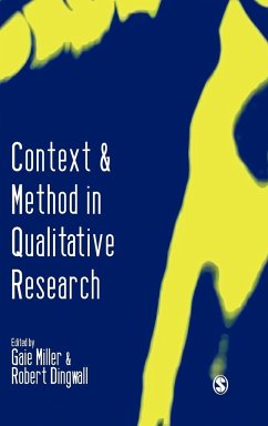 Context and Method in Qualitative Research - Miller, Gale / Dingwall, Robert (eds.)