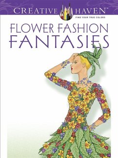 Creative Haven Flower Fashion Fantasies - Sun, Ming-Ju