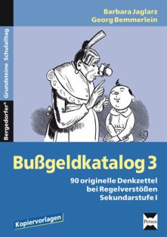 Bußgeldkatalog 3, Sekundarstufe I - Jaglarz, Barbara;Bemmerlein, Georg
