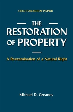 Cover The Restoration of Property
