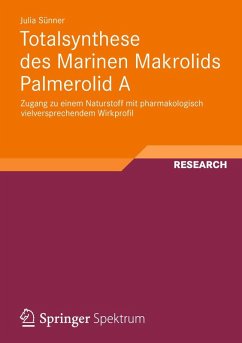 Cover Totalsynthese des Marinen Makrolids Palmerolid A