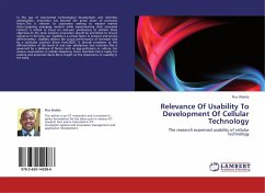 Relevance Of Usability To Development Of Cellular Technology - Walela, Pius