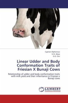 Linear Udder and Body Conformation Traits of Friesian X Bunaji Cows