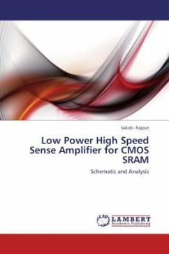 Low Power High Speed Sense Amplifier for CMOS SRAM