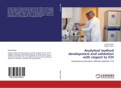 Analytical method development and validation with respect to ICH