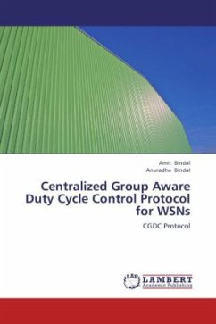 Centralized Group Aware Duty Cycle Control Protocol for WSNs