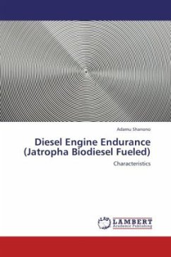 Diesel Engine Endurance (Jatropha Biodiesel Fueled) - Shanono, Adamu