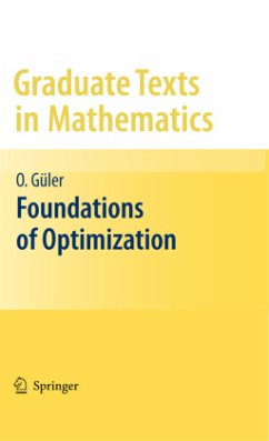 Foundations of Optimization - Güler, Osman