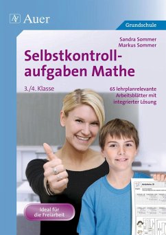 Selbstkontrollaufgaben Mathematik für die 3.-4. Klasse - Sommer, Sandra;Sommer, Markus