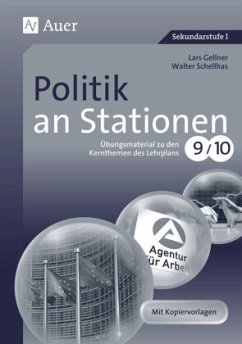 Politik an Stationen 9/10 - Gellner, Lars;Schellhas, Walter
