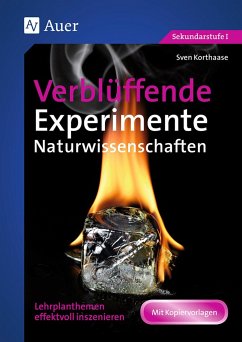 Verblüffende Experimente Naturwissenschaften - Korthaase, Sven
