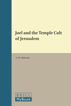 Cover Joel and the Temple Cult of Jerusalem