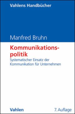Kommunikationspolitik - Bruhn, Manfred