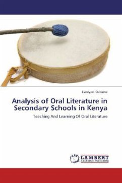 Analysis of Oral Literature in Secondary Schools in Kenya
