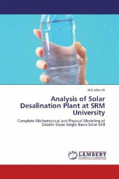 Analysis of Solar Desalination Plant at SRM University - Ali, Md. Irfan