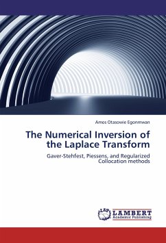 The Numerical Inversion of the Laplace Transform