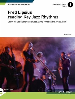 Reading Key Jazz Rhythms - Alto & Baritone Saxophone - Lipsius, Fred