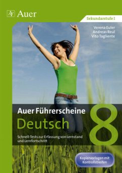 Auer Führerscheine Deutsch Klasse 8 - Euler, Verena; Reul, Andreas; Tagliente, Vito