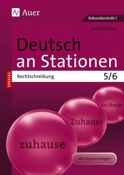 Deutsch an Stationen spezial Rechtschreibung 5-6 - Röser, Winfried