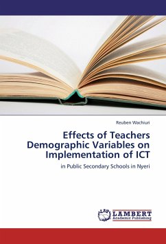Effects of Teachers Demographic Variables on Implementation of ICT - Wachiuri, Reuben