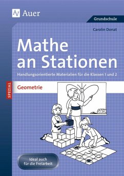Mathe an Stationen Spezial Geometrie 1+2 - Donat, Carolin