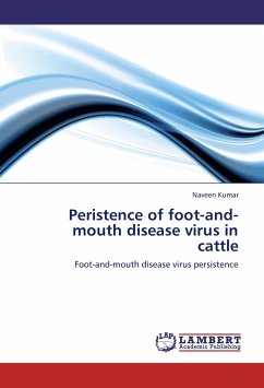Peristence of foot-and-mouth disease virus in cattle