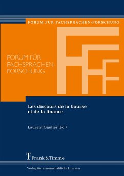 Les discours de la bourse et de la finance - Gautier, Laurent