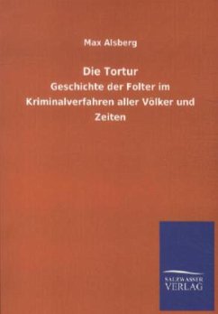 Die Tortur - Alsberg, Max