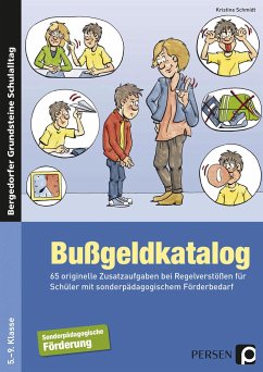 Bußgeldkatalog Sonderpädagogische Förderung - Schmidt, Kristine