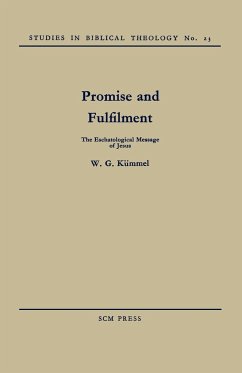 Promise and Fulfilment - Kuemmel, W. G.