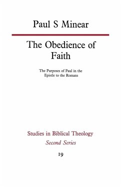 The Obedience of Faith - Minear, Paul S.