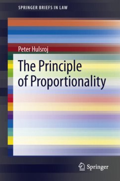 The Principle of Proportionality - Hulsroj, Peter
