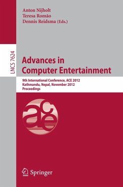 Cover Advances in Computer Entertainment