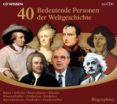 40 bedeutende Personen der Weltgeschichte (MP3-Download) - Höppner, Achim